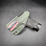 S&W Shield 9 - Wingman Mod. 2 - OD Green P40 Warhawk - Right Hand