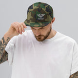 Wingman Retro Flatbill Snapback Hats
