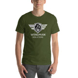 Front Wingman Logo Tee