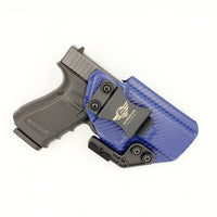 Glock 19/23 - Original Wingman - Blue Carbon Fiber- Right Hand
