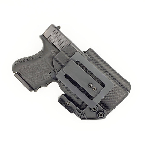 Glock 26/27 - Fabriclip Wingman - Black Carbon Fiber - Right Hand