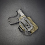 Glock 42 - Fabriclip Wingman - OD Green Carbon Fiber - Right Hand