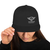 Wingman Retro Flatbill Snapback Hats