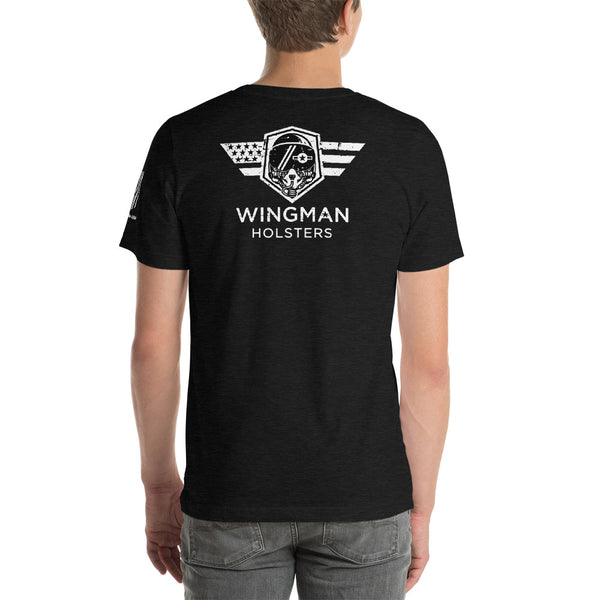 Back Wingman Logo Tee – Wingman Holsters